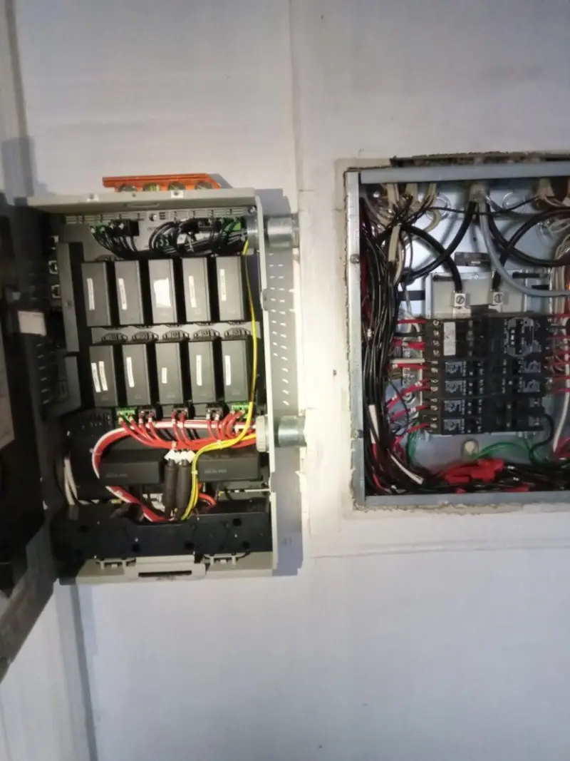 Electrical panel upgrade completed for Carbon Monoxide Detector Installation in Dover
